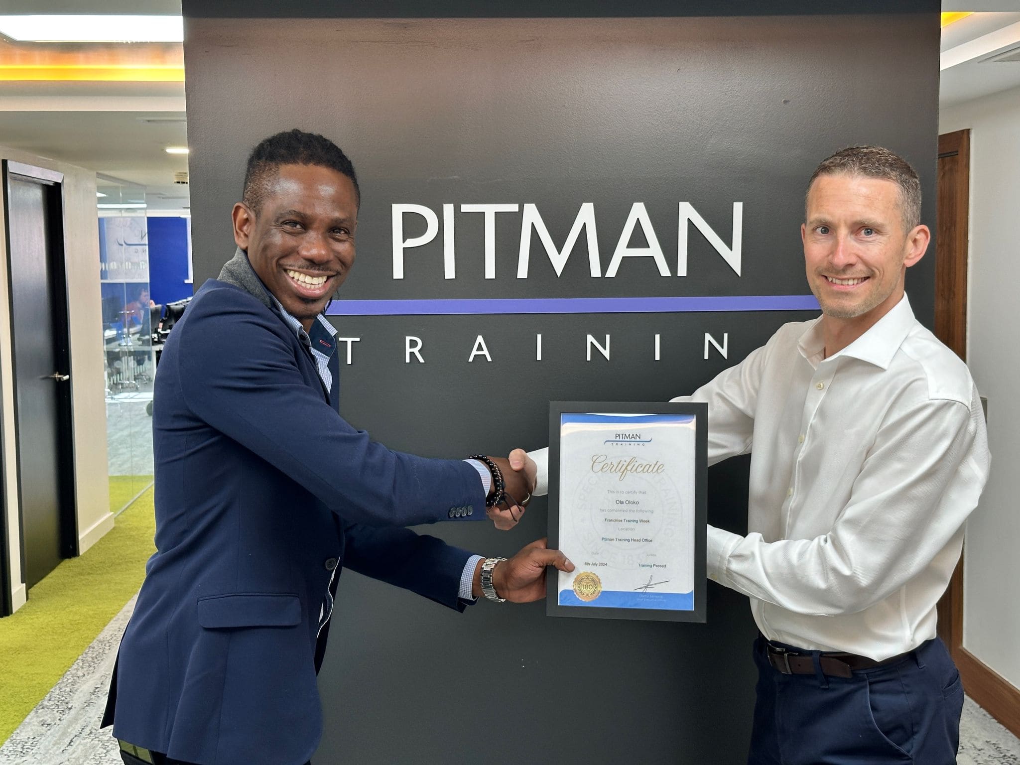 Ola - Pitman Training